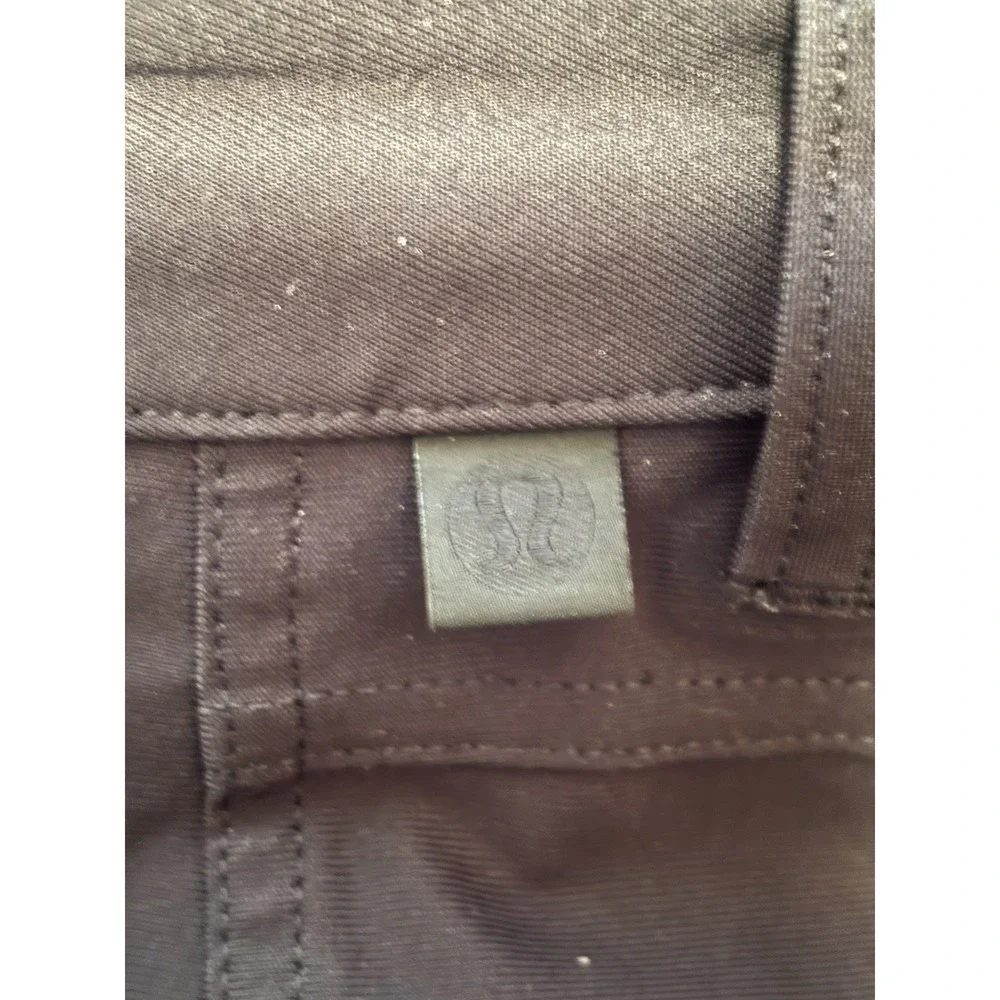 Lululemon Men's 36x29 ABC Classic Fit Pants Gray‎ Performance Golf Travel